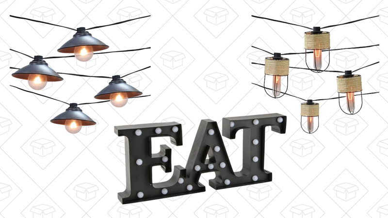 Outdoor lighting on sale at Target